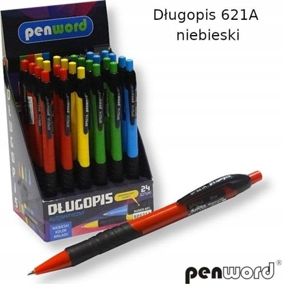 Picture of Teka Dugopis niebieski (24szt)