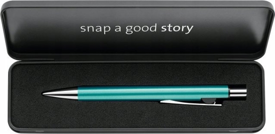 Picture of Teka Dugopis Snap K10 turkus metallic etui