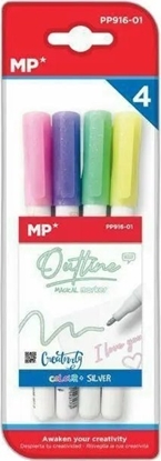 Picture of Teka Dugopis z podwójn± lini± 4 kolory