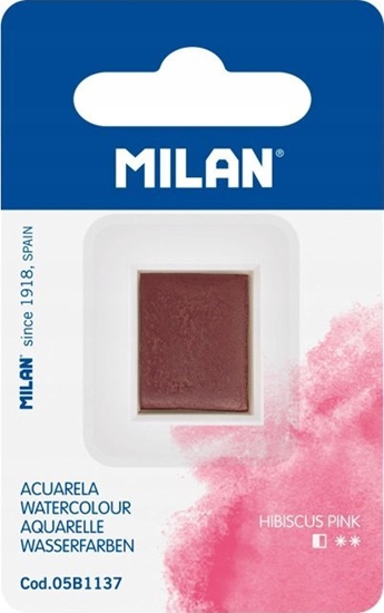 Picture of Teka Farba akwarelowa w kostce ró hibiskusa MILAN