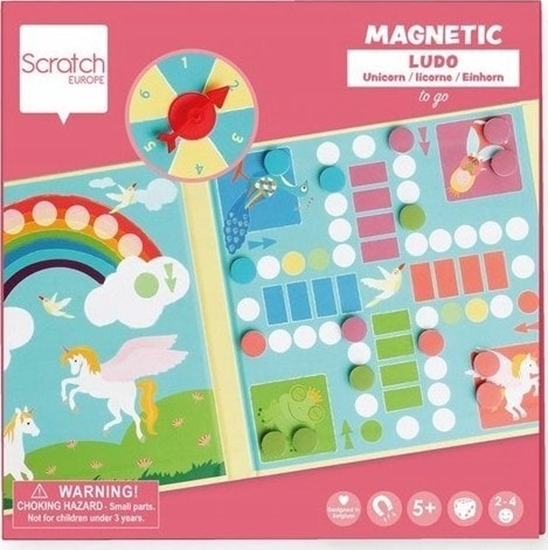 Picture of Teka Gra magnetyczna Chiczyk ze spinnerem Jednoroce