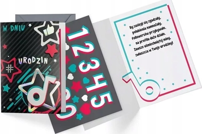 Picture of Teka Karnet B6 Urodziny dziecice (wymienne cyfry)