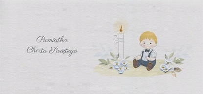 Picture of Teka Karnet Chrzest DL C24 - Dziecko chopiec