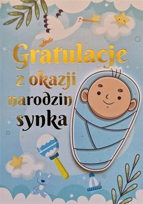 Picture of Teka Karnet Narodziny chopiec