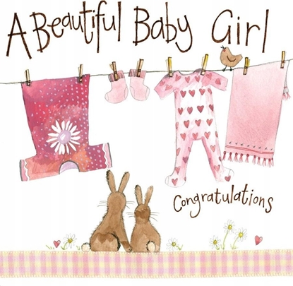 Picture of Teka Karnet Narodziny S148 Dziewczynka ¶pioszki