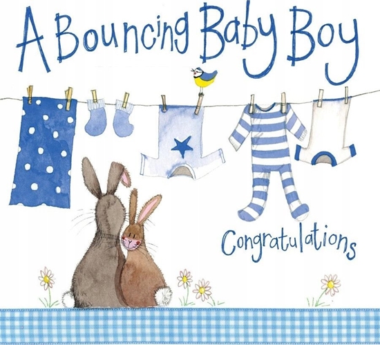 Picture of Teka Karnet Narodziny S149 Chopczyk ¶pioszki