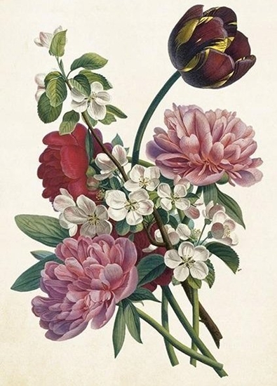 Picture of Teka Karnet ST453 B6 + koperta Bukiet kwiatów