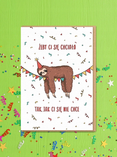 Picture of Teka Karnet Urodziny - eby Ci si chciao..