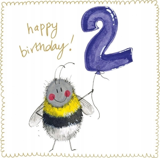 Picture of Teka Karnet Urodziny 2 S537 Pszczóka