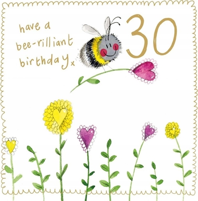 Picture of Teka Karnet Urodziny 30 S543 Pszczóka