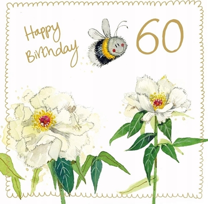 Picture of Teka Karnet Urodziny 60 S546 Pszczóka