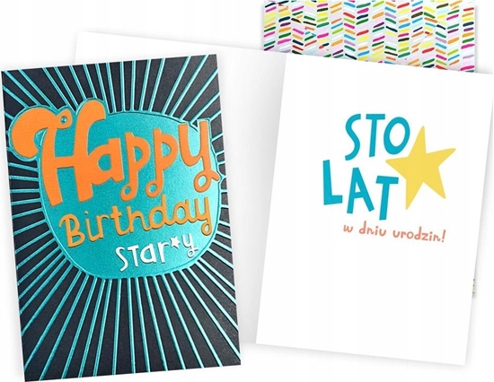 Picture of Teka Karnet Urodziny mskie