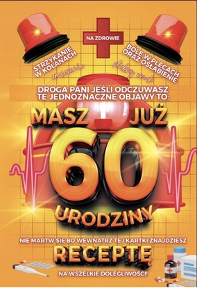 Picture of Teka Karnet Urodzinowy z recept± 60