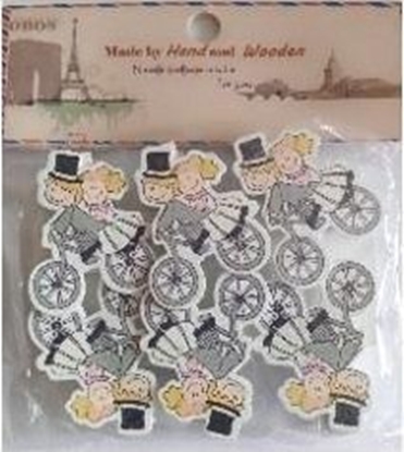 Picture of Teka Klamerki ozdobne ¶lubne 6szt