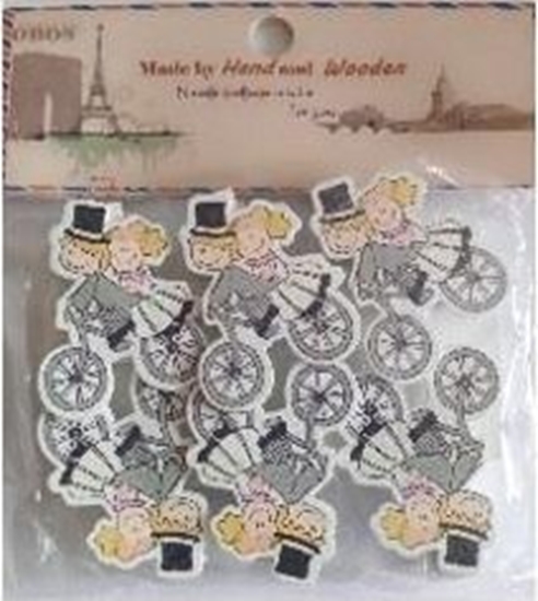 Picture of Teka Klamerki ozdobne ¶lubne 6szt