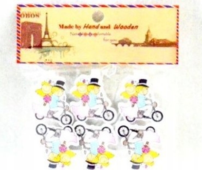 Picture of Teka Klamerki ozdobne ¶lubne 6szt