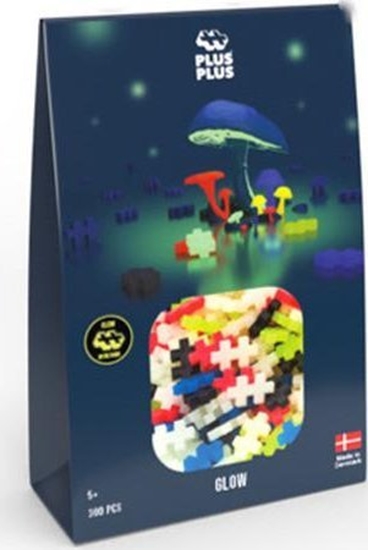 Picture of Teka Klocki Plus-Plus ¦wiec±ce w ciemno¶ci 300el