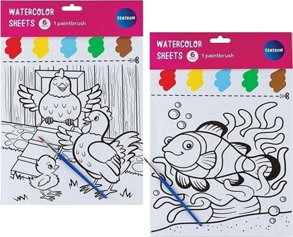 Attēls no Teka Kolorowanka do malowania wod±