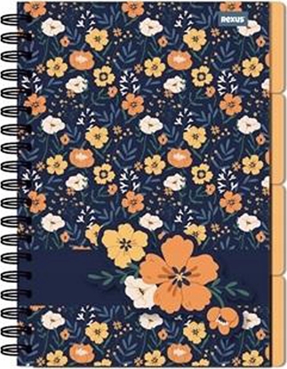 Attēls no Teka Koozeszyt B5/96K kratka Flower