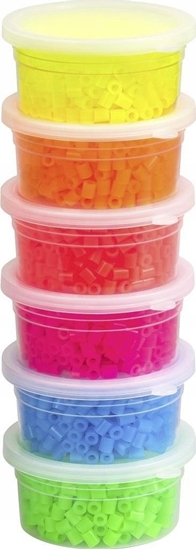 Picture of Teka Koraliki do zaprasowywania neonowe 6 kolorów