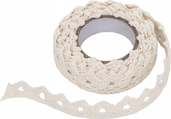 Изображение Teka Koronka baweniana samoprzylepna ecru 1,80m