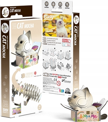 Attēls no Teka Kotek Syjamski Mocha Eugy. Eko Ukadanka 3D