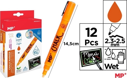 Picture of Teka Kreda w pynie pomaraczowa (12szt)