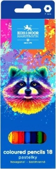 Picture of Teka Kredki 3553 Szop 18 kolorów