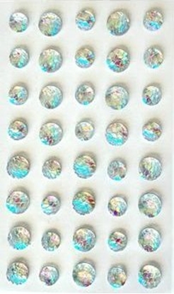 Picture of Teka Krysztaki samoprzylepne rybia uska 40szt