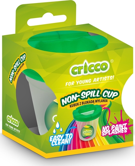 Picture of Teka Kubek niekapek z blokad± do malowania CRICCO