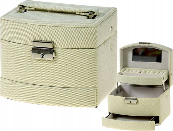 Изображение Teka Kuferek szkatuka na biuteri z lusterkiem