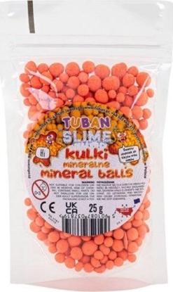 Picture of Teka Kulki mineralne 25g - pomaraczowe TUBAN