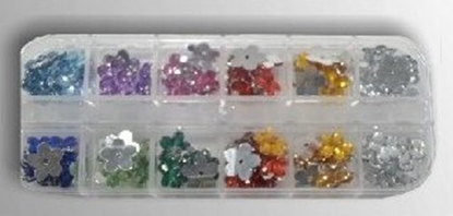 Изображение Teka Kwiatki akrylowe 12 kolorów