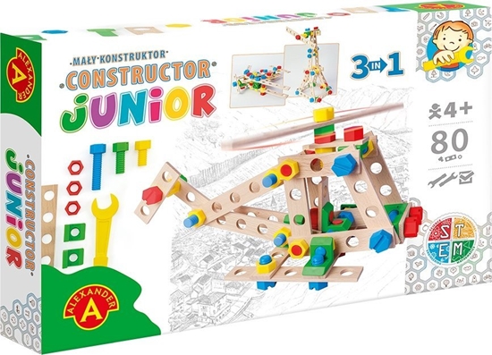 Picture of Teka May Konstruktor Junior - Helicopter 3w1 ALEX