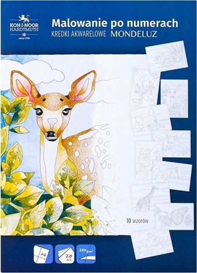 Изображение Teka Malowanie po numerach A4/20K 10 wzorów