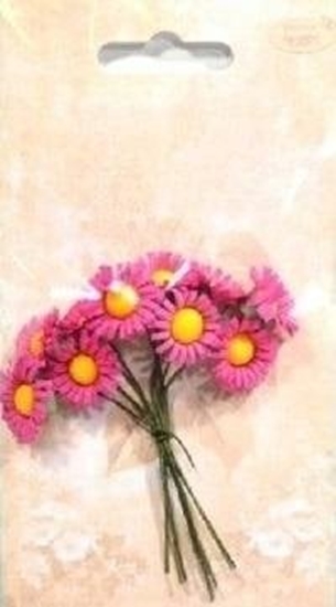 Picture of Teka Margerytki papierowe 10szt róowe