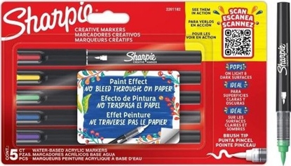 Attēls no Teka Markery artystyczne Sharpie 5 kolorów
