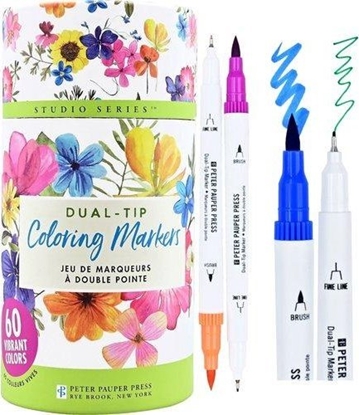 Picture of Teka Markery dwustronne Dual-Tip 60 kolorów