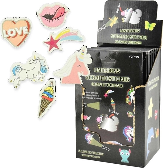 Picture of Teka Naklejki zdrapki ¶wiec±ce w ciemno¶ci Jednoroce