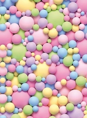 Picture of Teka Notatnik ozdobny 105x148/64K kratka TW B±belki