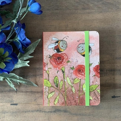 Изображение Teka Notatnik z gumk± A6 SCN18 Pszczoy i róe