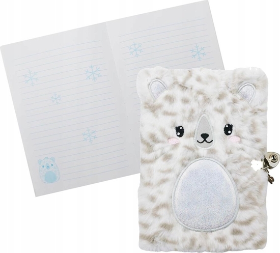 Picture of Teka Notes A5/80K pluszowy z kódk± Frosty MIX