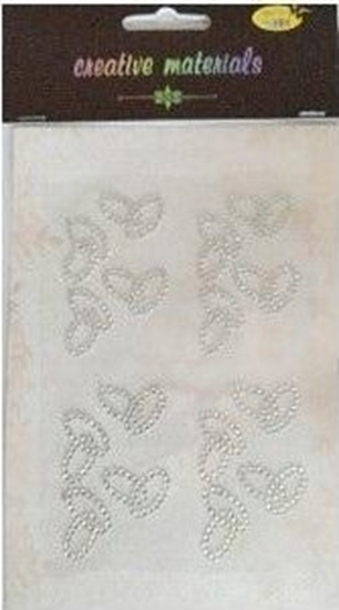 Picture of Teka Obr±czki akrylowe 16szt srebrne