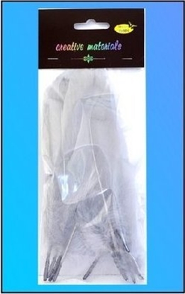 Picture of Teka Piórka twarde jasnoszare 10szt