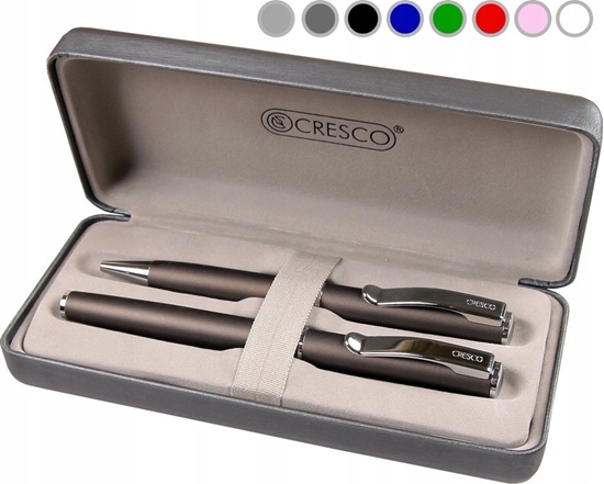 Picture of Teka Pióro + dugopis Aston w etui 38