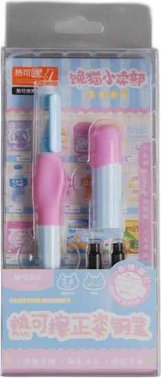 Picture of Teka Pióro usuwalne Chciwy kot 2 naboje M&G