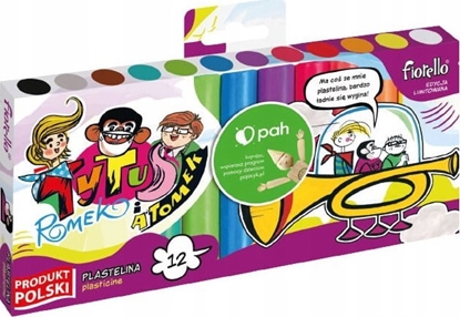 Attēls no Teka Plastelina Tytus 12 kolorów FIORELLO