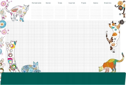 Изображение Teka Podkad na biurko notes B3 - koty