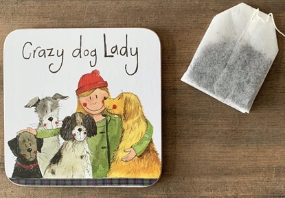 Picture of Teka Podkadka pod kubek C154 Crazy Dog Lady Psiara