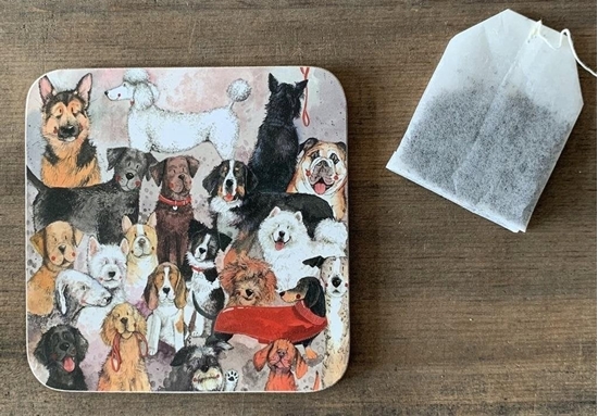 Picture of Teka Podkadka pod kubek C183 Urocze psy